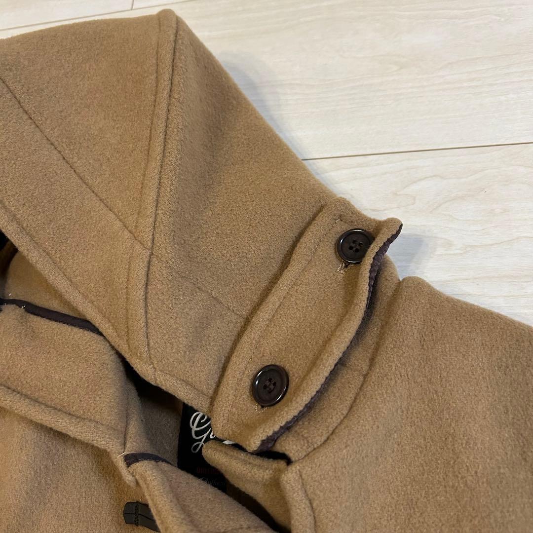 【極美品】ビームス別注 グローバーオール ダッフルコート キャメル 英国製 S