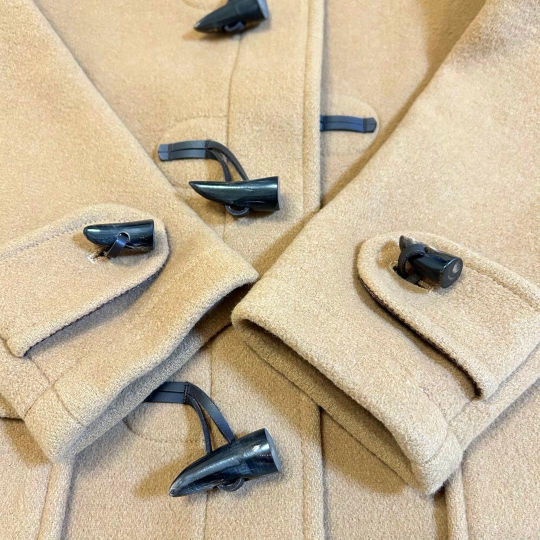 【極美品】ビームス別注 グローバーオール ダッフルコート キャメル 英国製 S