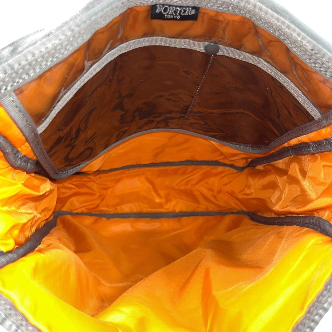 【極美品】 ポーター ショルダーバッグ タンカー シルバーグレー 廃盤 レア
