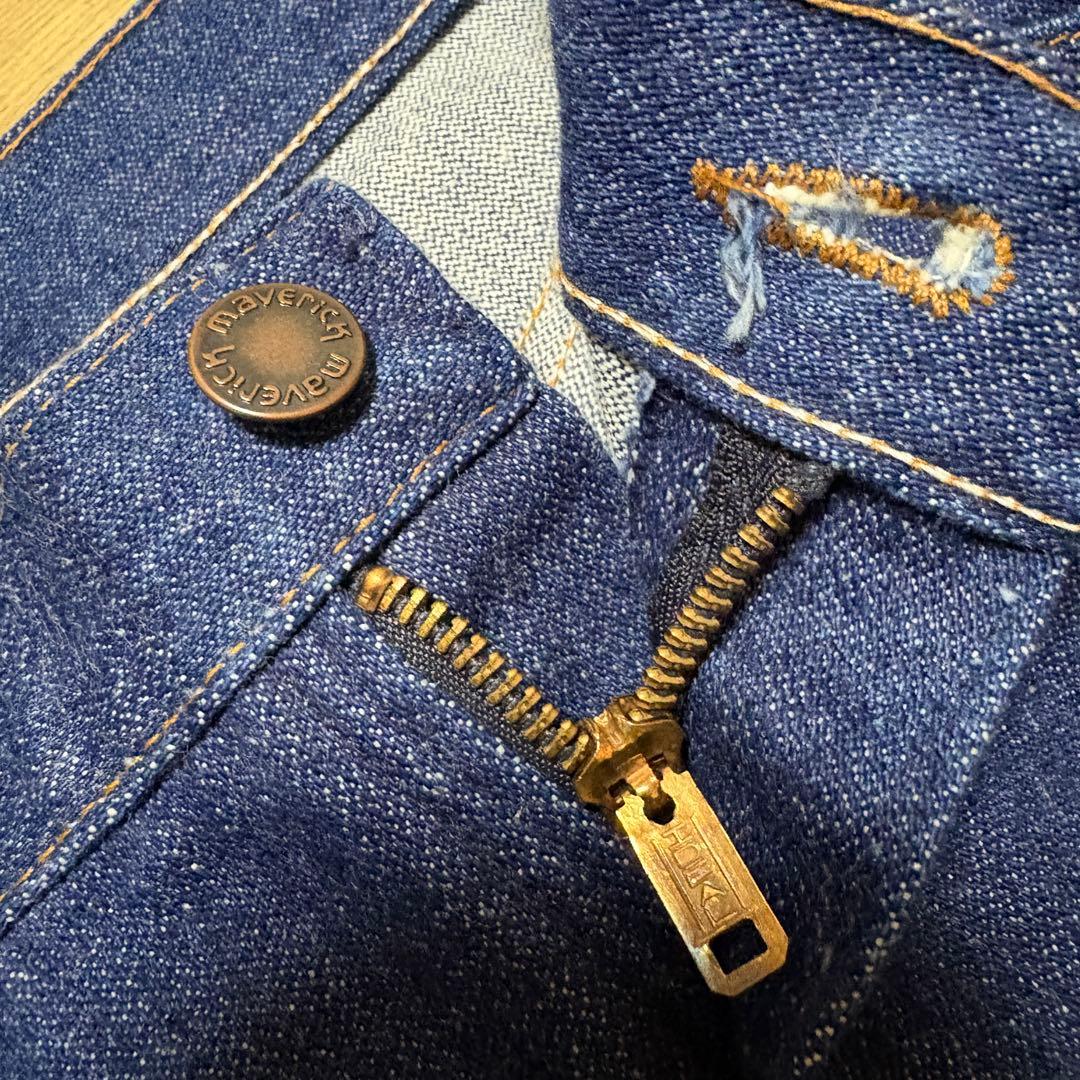 マーベリック 70s USA製 44MWZ デニムパンツ 濃紺 ジーンズ 希少