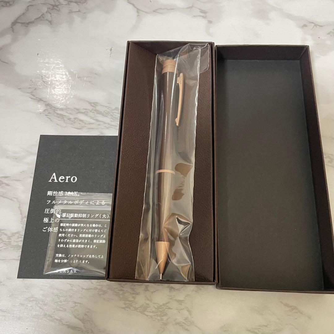 【新品未使用品】Aero 剛性感MAXシャープペン ダークブラウン