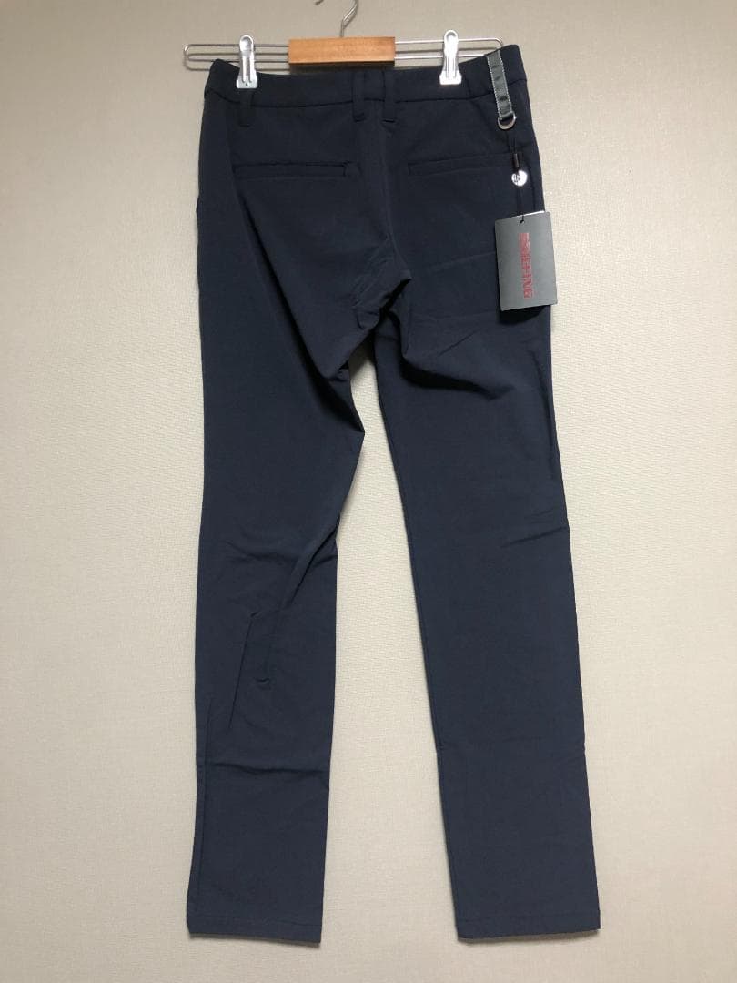 新品未使用 タグ付き ブリーフィング ストレッチパンツ 紺 ネイビー 3.3万