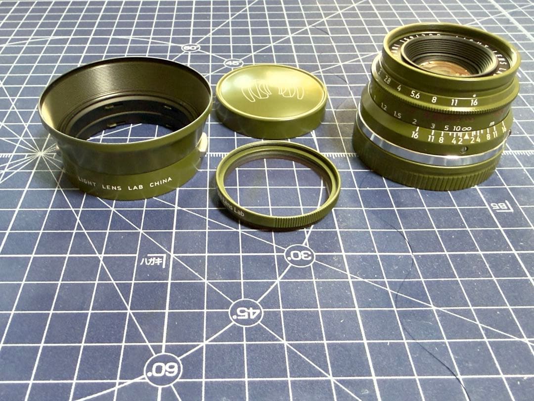 Light lens lab M 35mm F2 周八枚+UVフィルター+フード