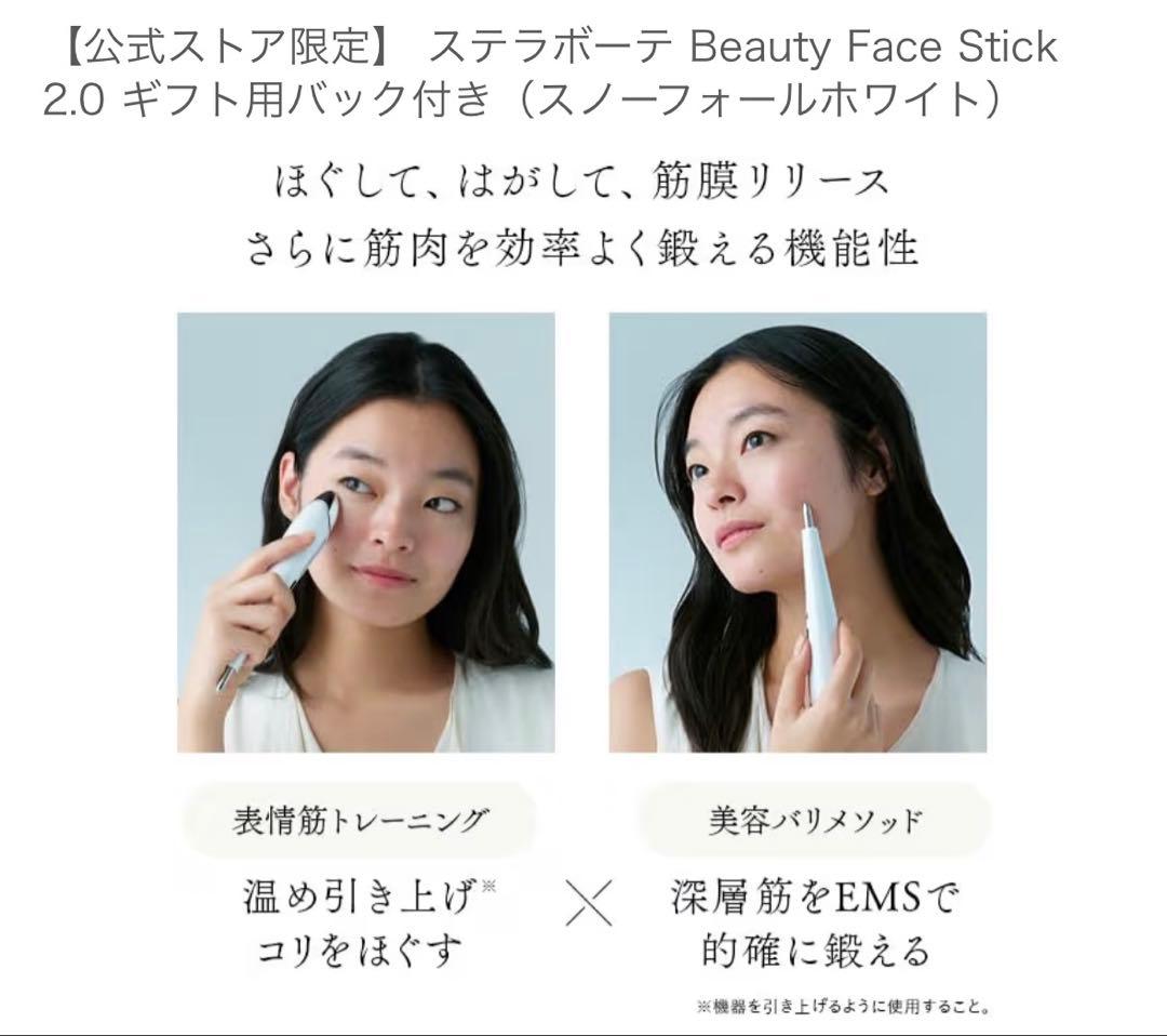 美顔器STELLA BEAUTEスティックプラチナ