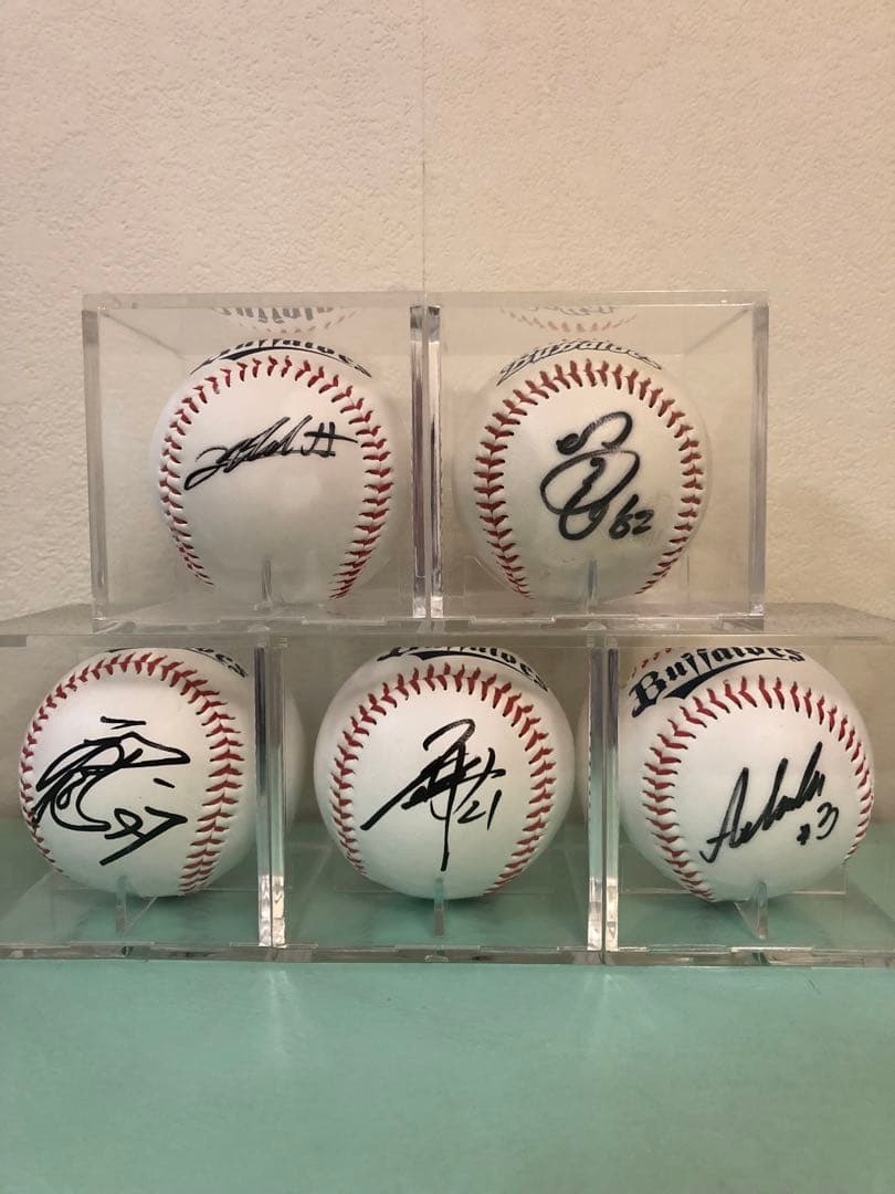 オリックスバファローズ　グッズセット　吉田正尚　安達了一　t-岡田　西勇輝