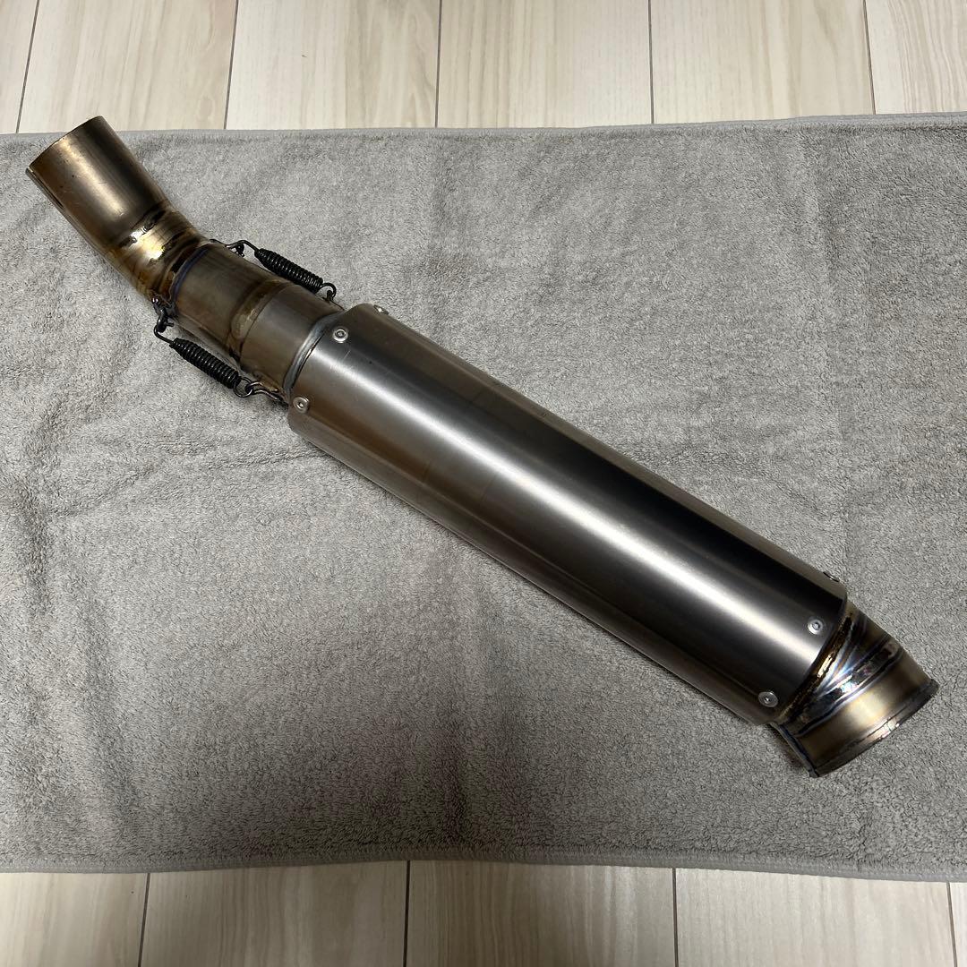 z900rs スリップオンマフラー　アサヒナレーシング