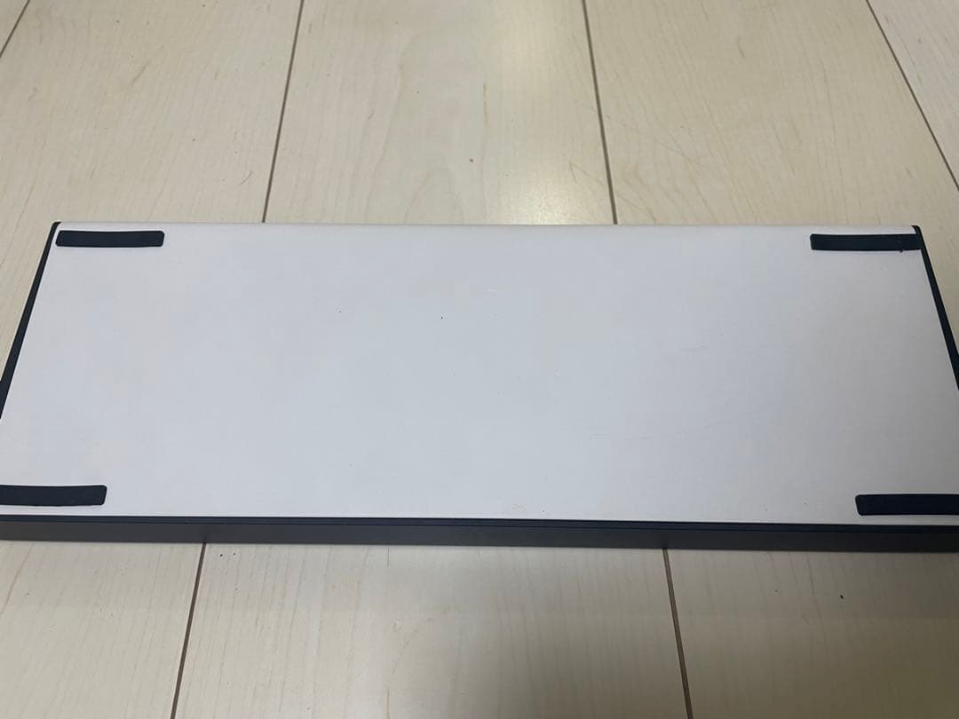 QK65 Black White 自作キーボード　ホットスワップ　メカニカル