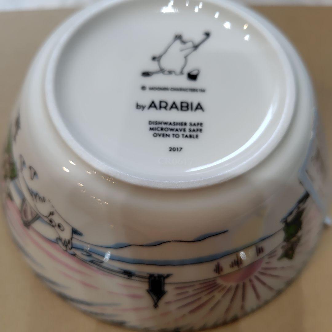 【カラシ】ARABIA　ムーミン　ボウル　3個セット
