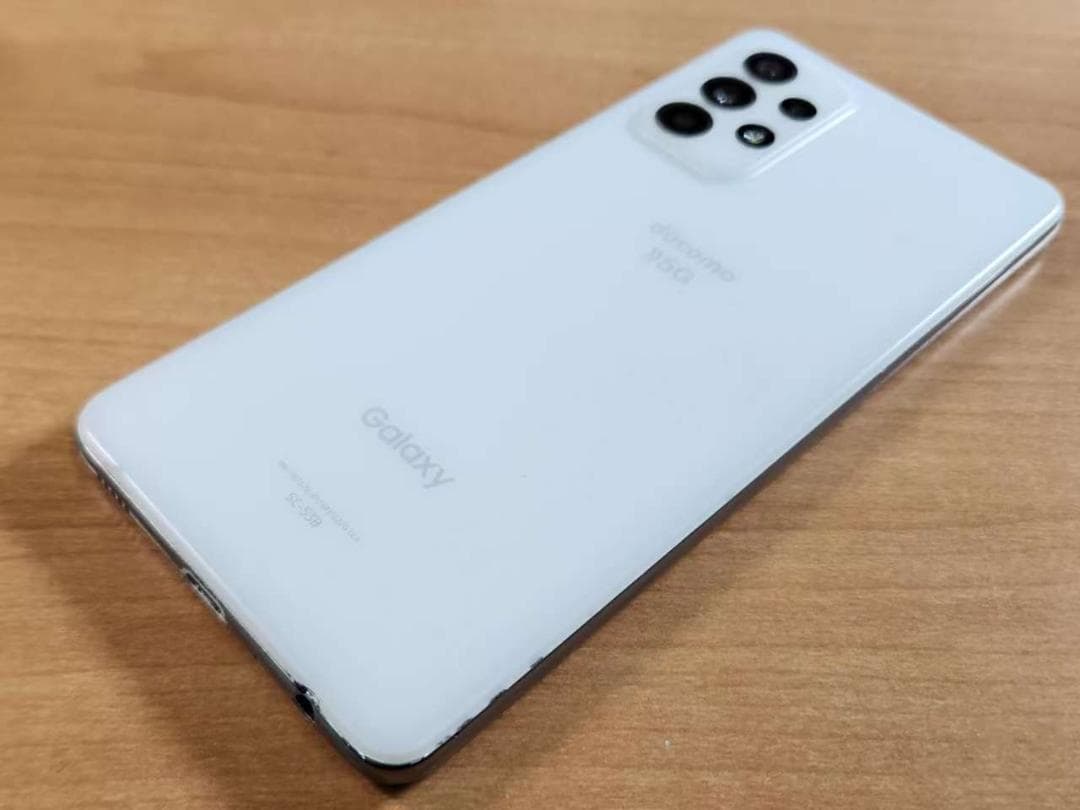 スマートフォン本体 021300A Galaxy A52(5G) SC-53B 128GB