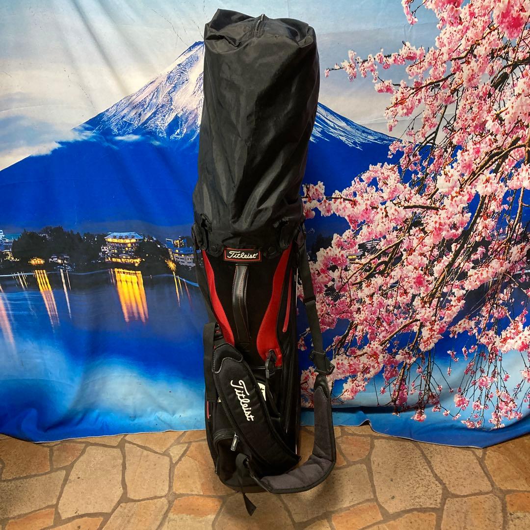 寶BU-1100 Titleist スタンド式 キャディバッグ ブラック