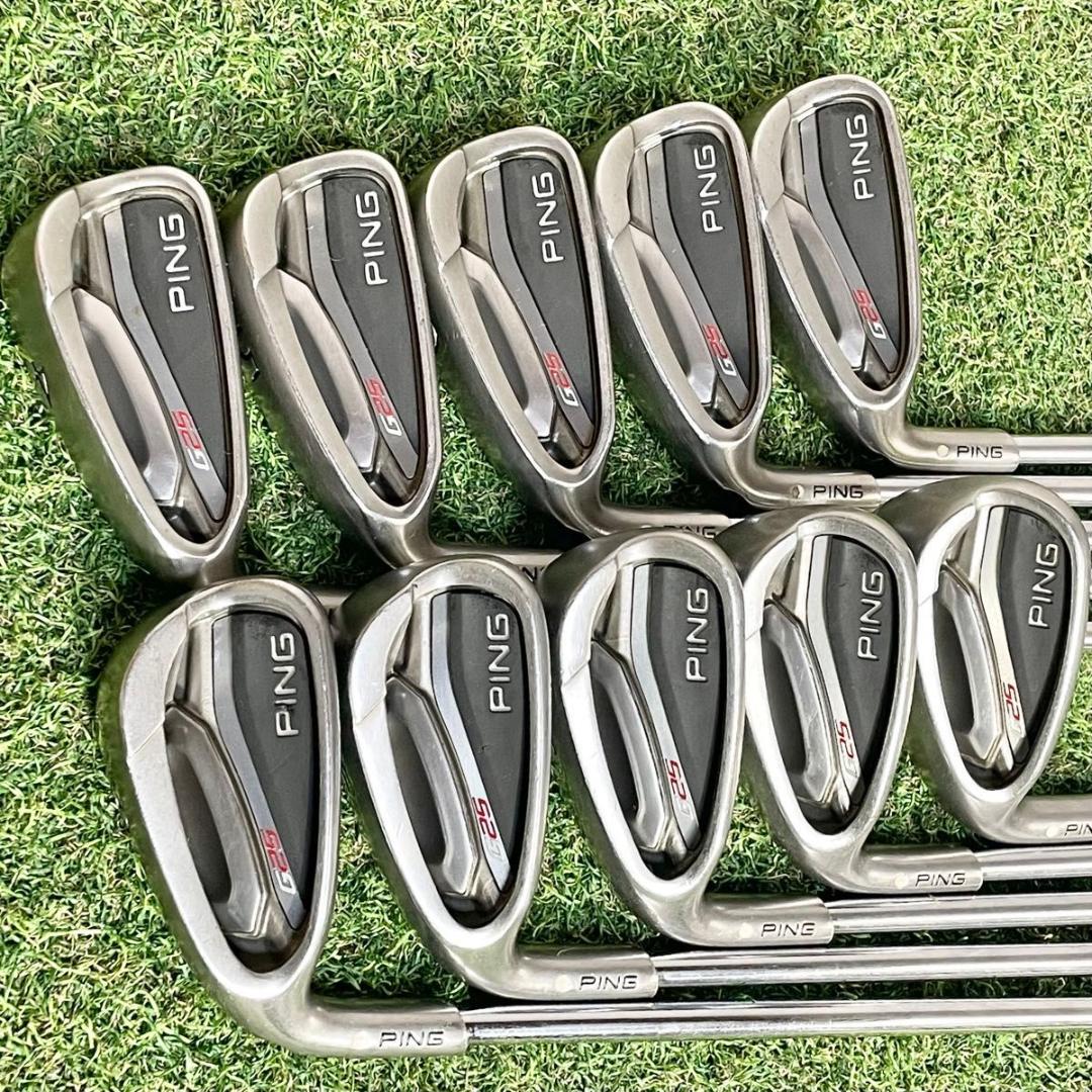 【貴重なレフティ！超豪華10本】ピン PING G25 アイアンセット S 左