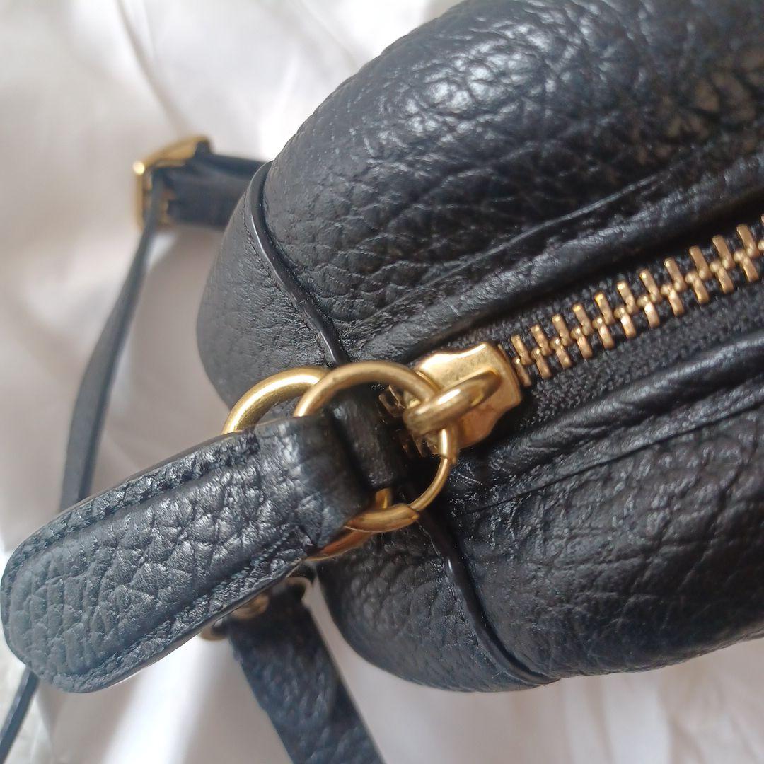 COACH コーチ　カメラバッグ　ターンロック　ブラック　ショルダーバッグ