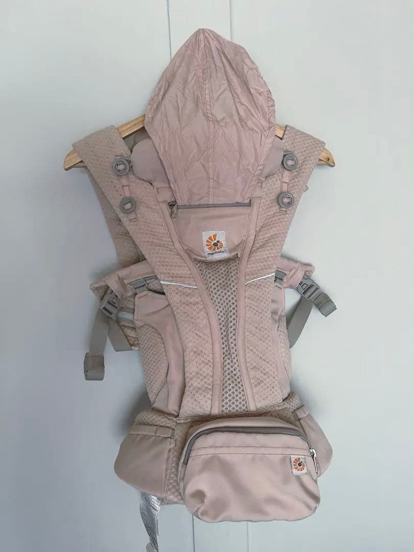エルゴベビー オムニ ブリーズ エルゴ ピンククォーツ 抱っこひも　メッシュ
