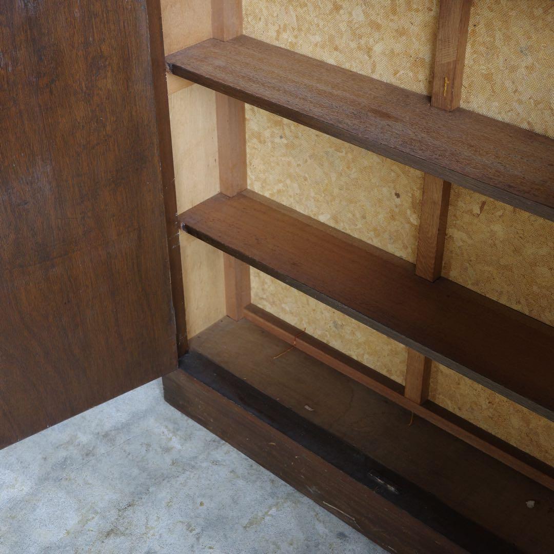 MM！横長の大きな飾り棚　古家具