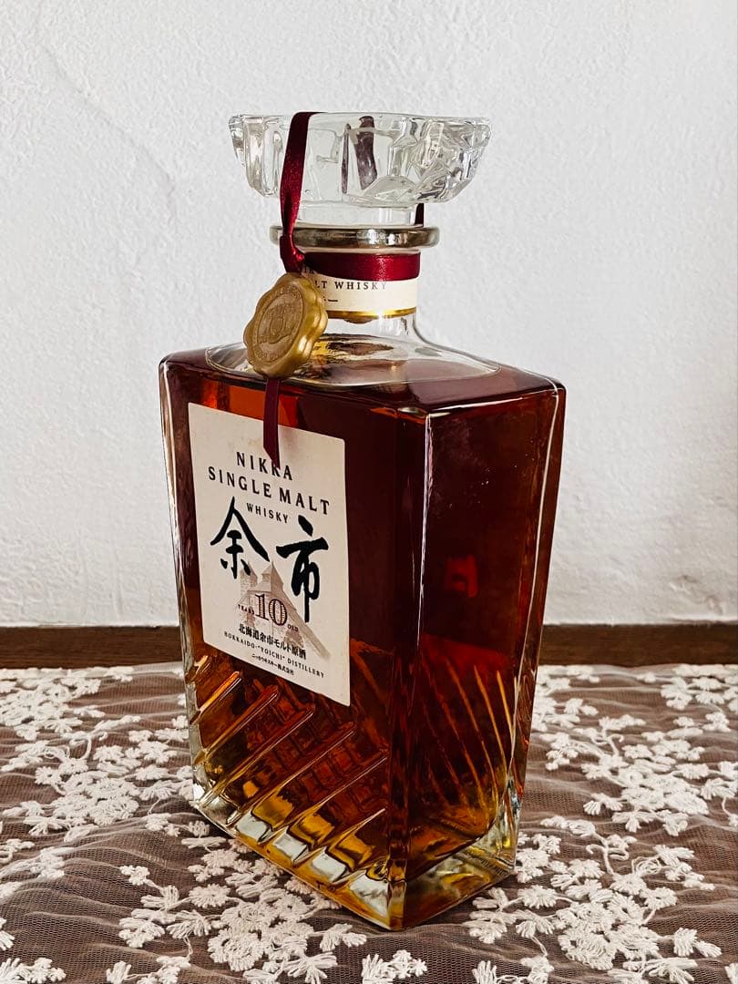 NIKKA シングルモルトウイスキー　余市10年 箱付 古酒 未開封