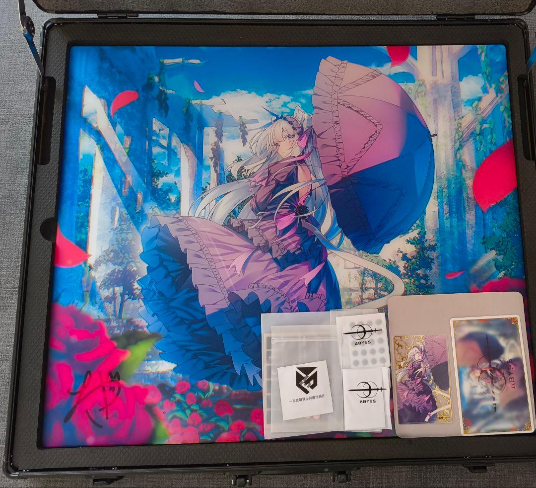 い*い様 AbyssGaming 琉璃 ガラスマウスパッド