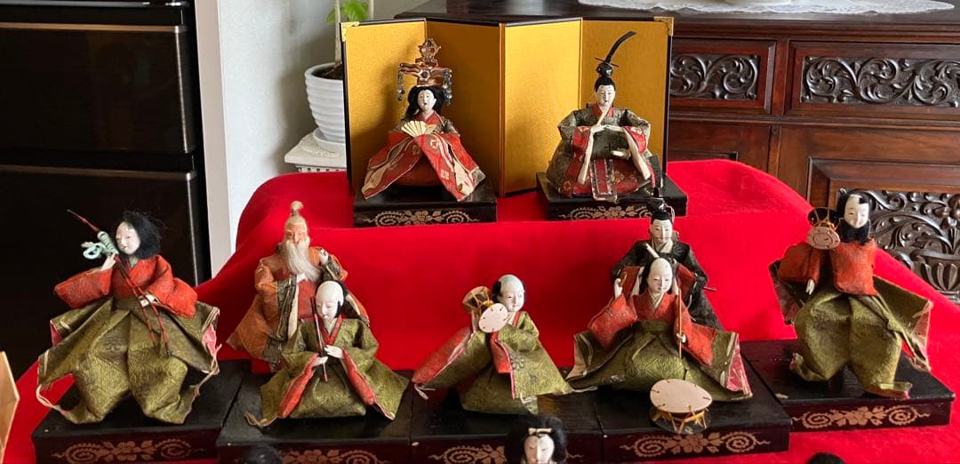 松時代物お雛様