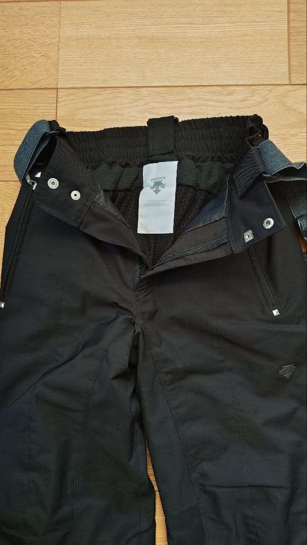 DESCENTE　レディース　スキーウェア 　紫 ピンク 幾何学模様　サイズL