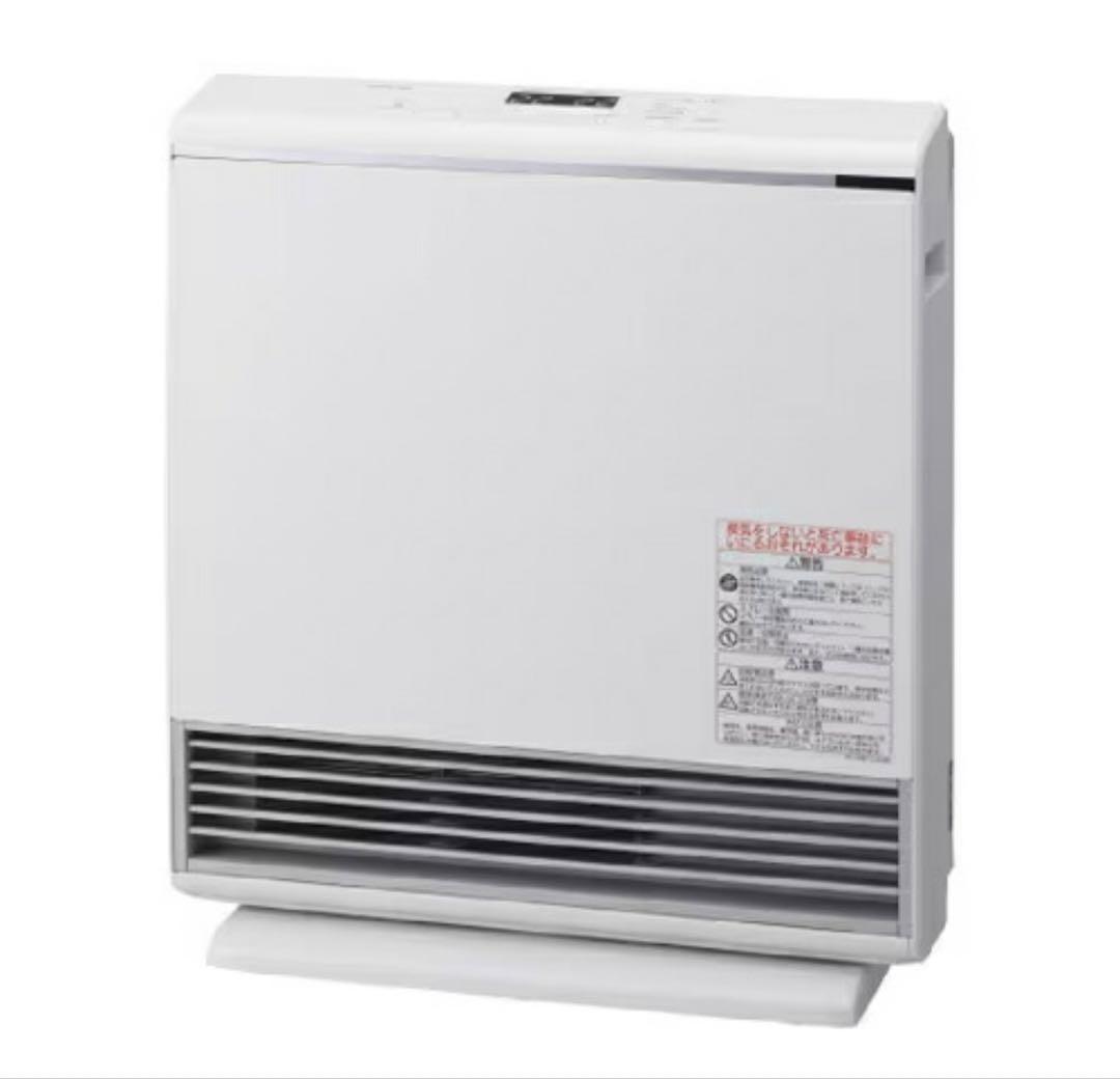 新品未使用最新モデル大阪ガス ガスファンヒーター ランクプラス 13A ホワイト