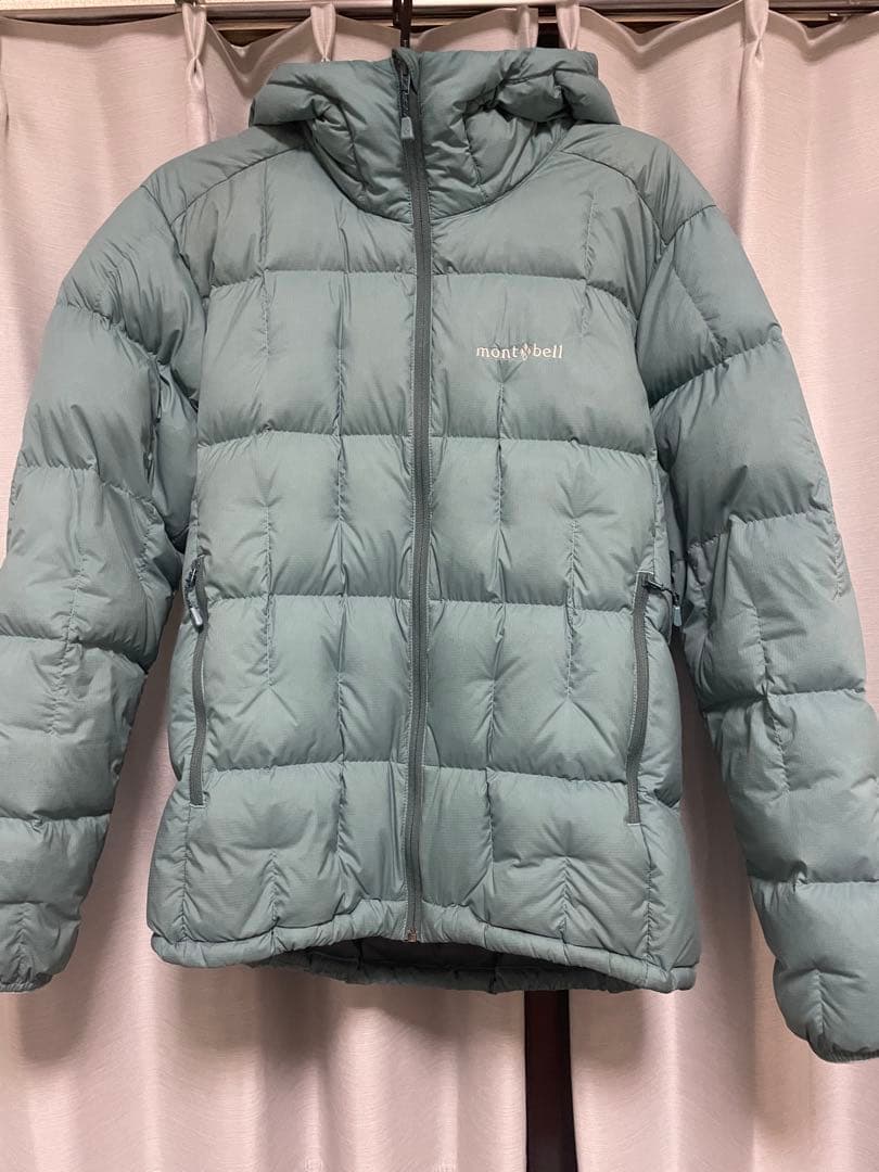 【希少】mont-bell ネージュダウンパーカ 水色 サイズM