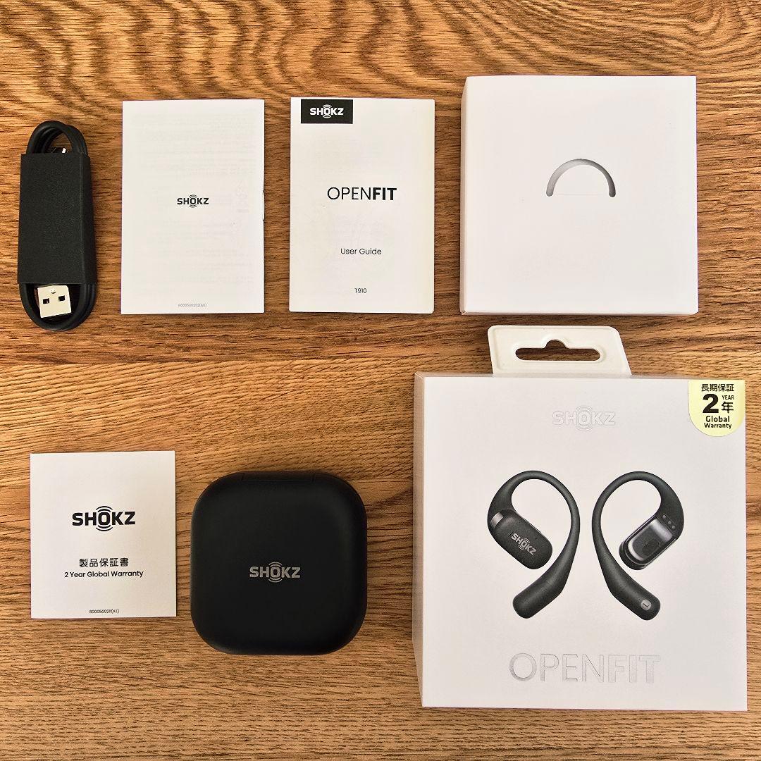 Shokz OpenFit ショックス オープンイヤーイヤホン