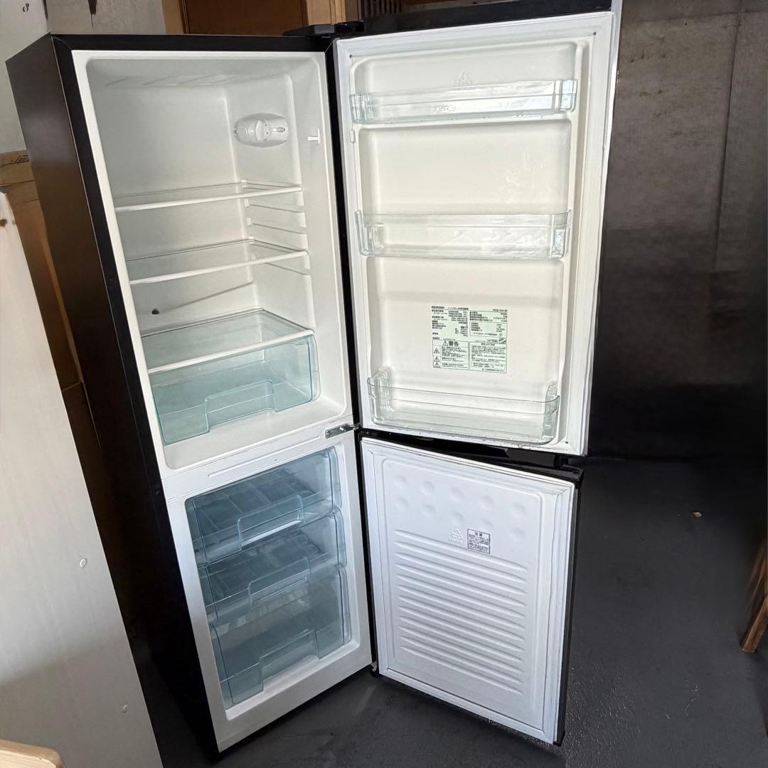 アイリスオーヤマ冷蔵庫冷凍庫162リットル☘️2ドア右開き☘️ノンフロン静音スリム