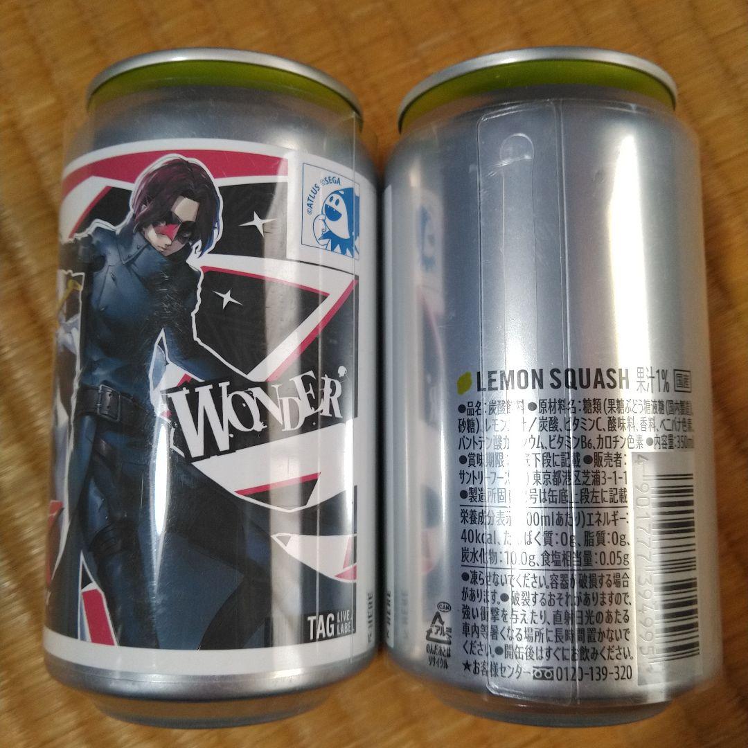 P5X ペルソナ5 X キャラクターラベル缶 5本セット 新品未開封