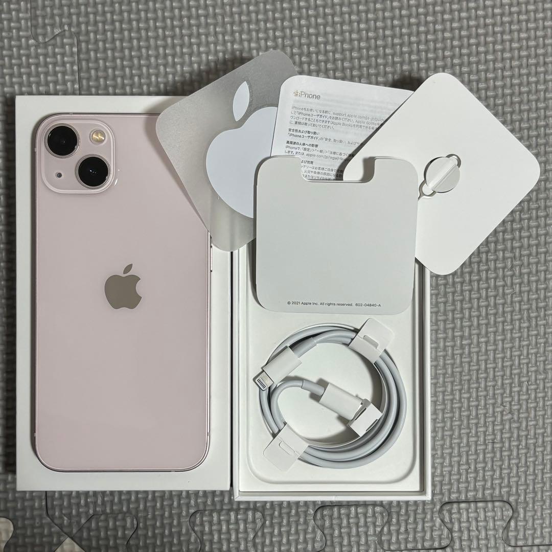 iPhone13本体ピンク128GB
