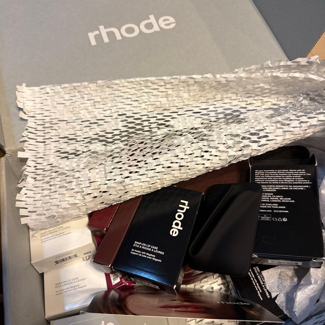 【新品未使用】rhode MagSafe lip case ホワイト　ケースのみ