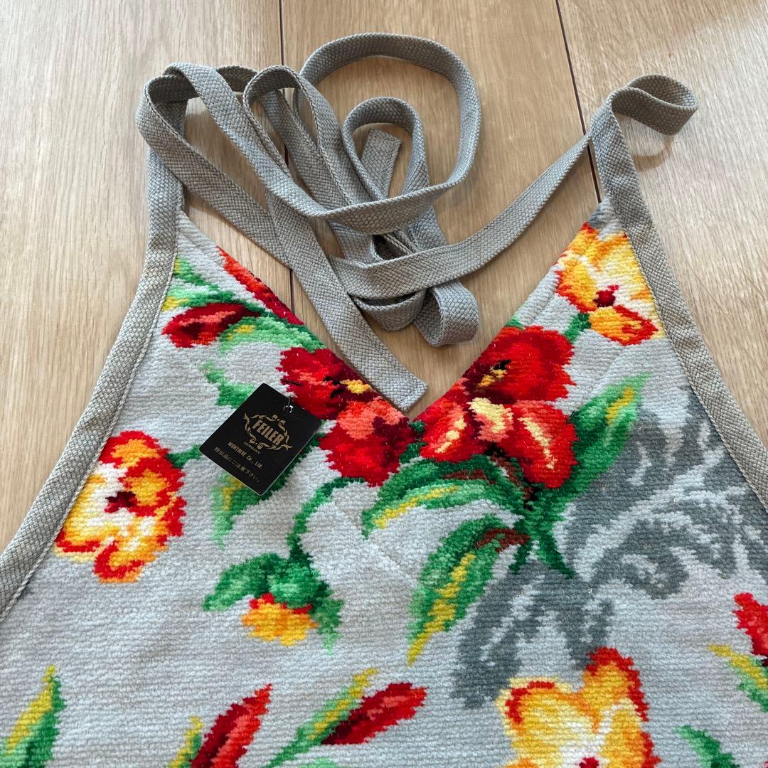 FEILER 花柄エプロン フリーサイズ