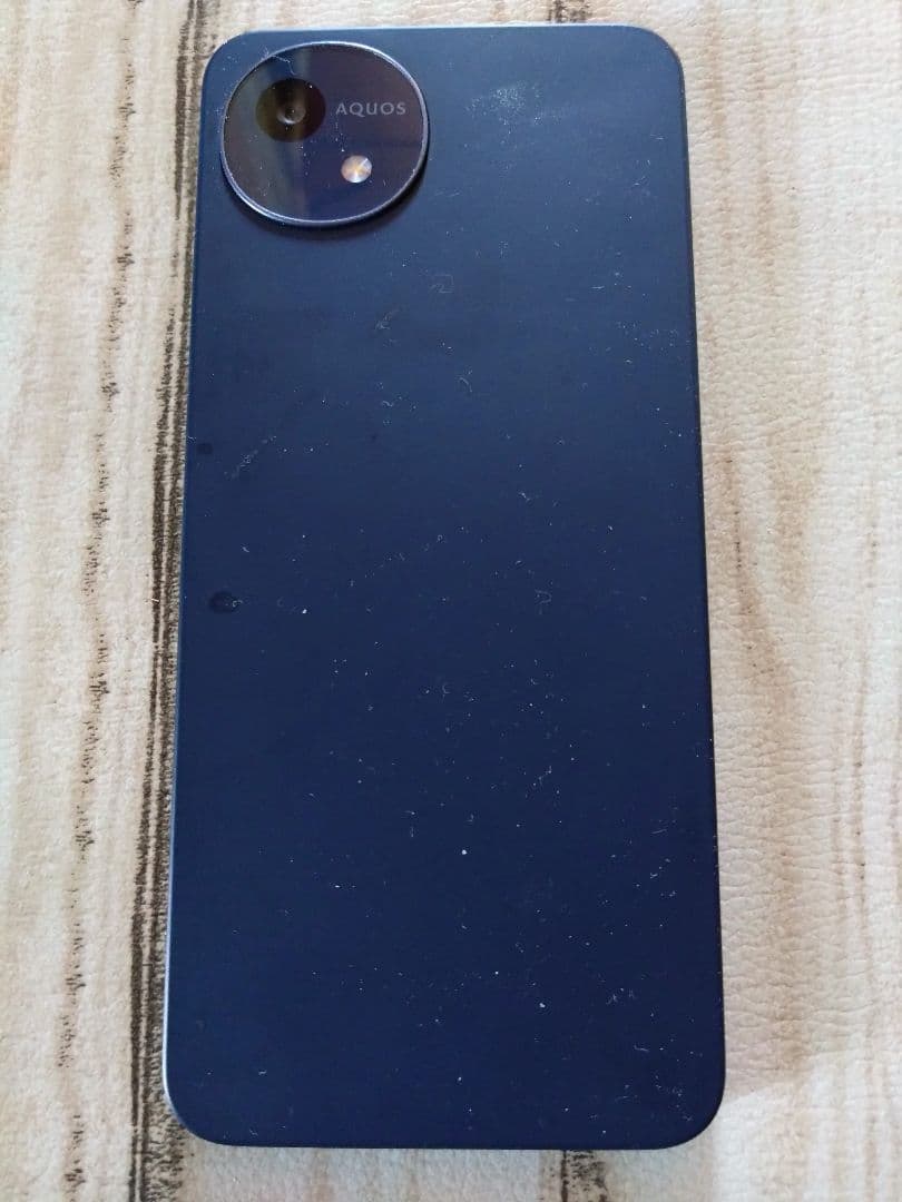 AQUOS wish4 SH-52E スマートフォン 本体 ブラック 【美品】