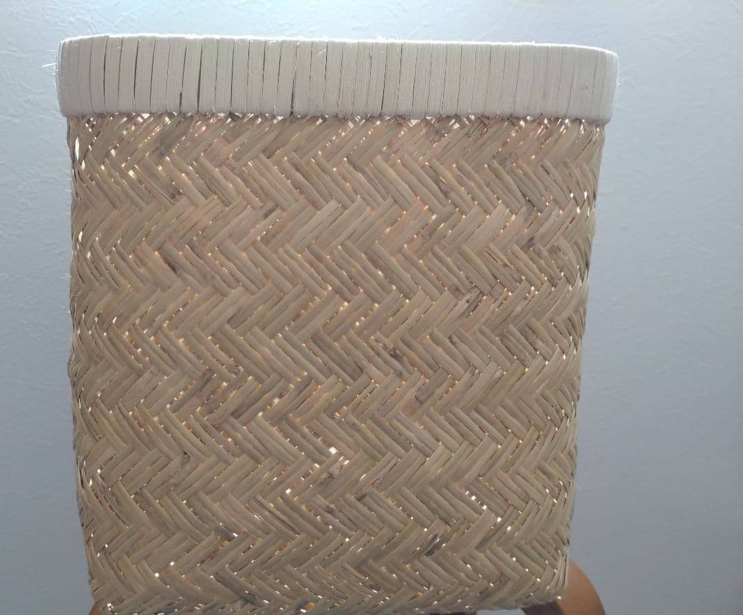 新品未使用☆岩手鳥越竹細工☆篠竹☆すず竹☆収納かご☆市場かご