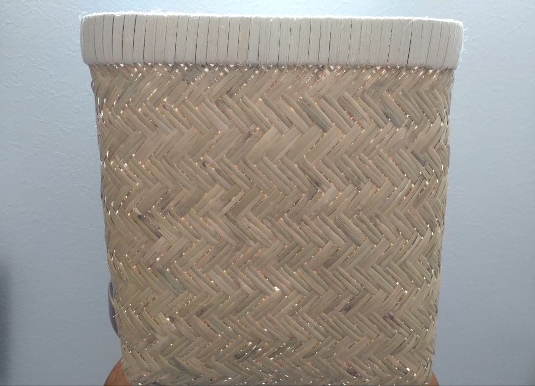 新品未使用☆岩手鳥越竹細工☆篠竹☆すず竹☆収納かご☆市場かご