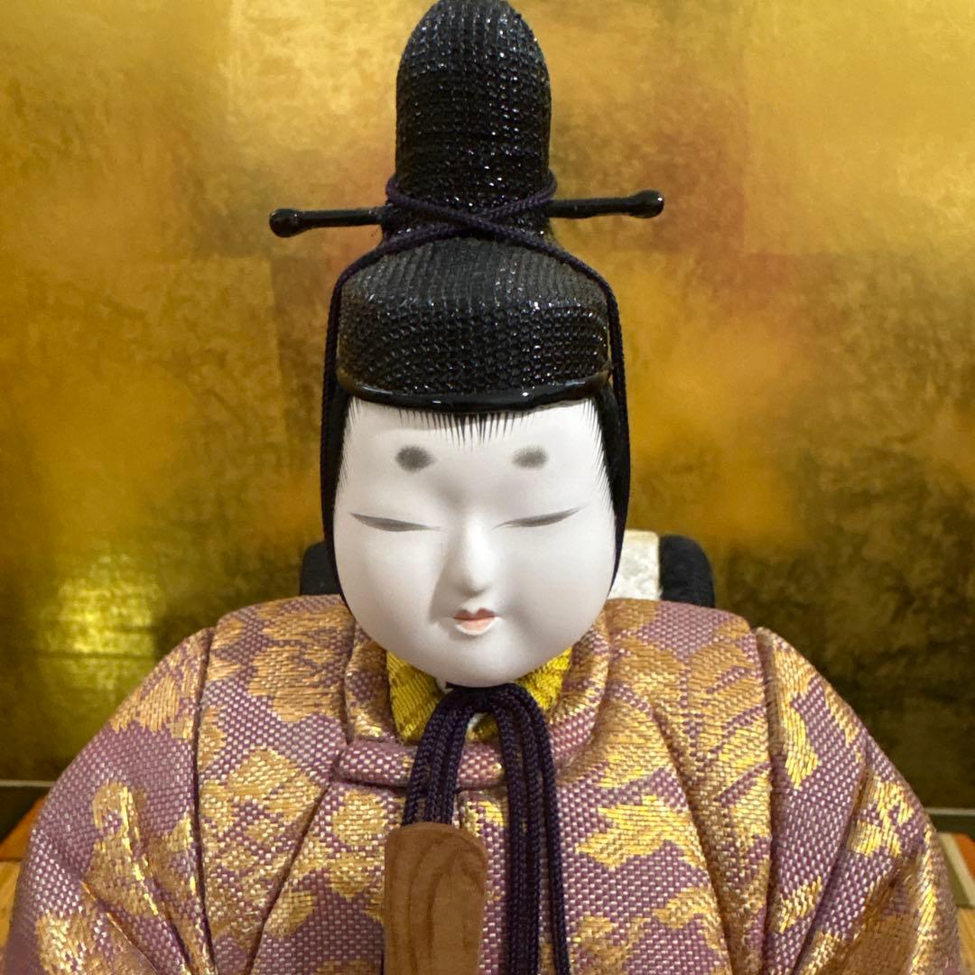 ひな人形　雛飾り　ひな飾り　レトロ　ビンテージ　アンティーク　木目込　ひな祭り