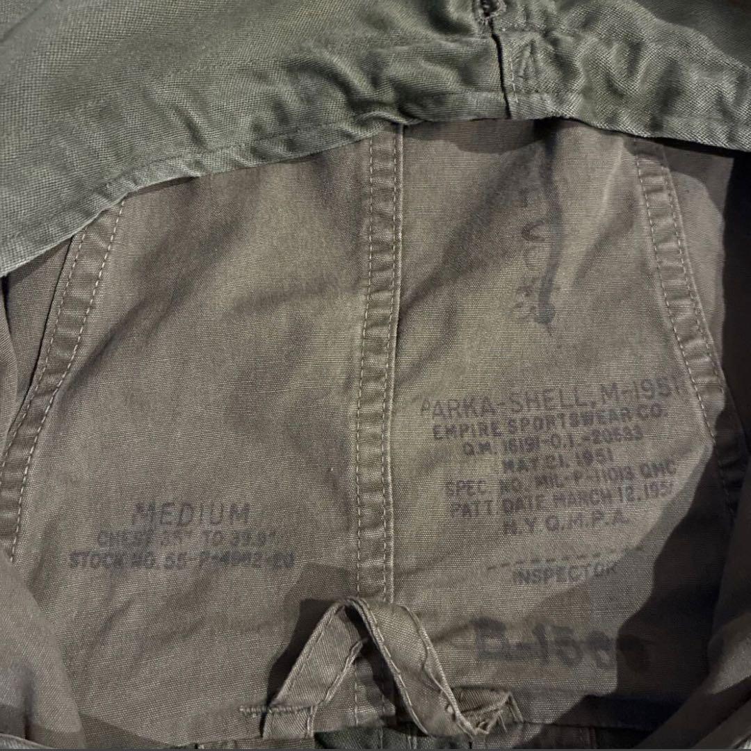 初期 M51 フィッシュテールパーカー モッズコート US ARMY NAVY
