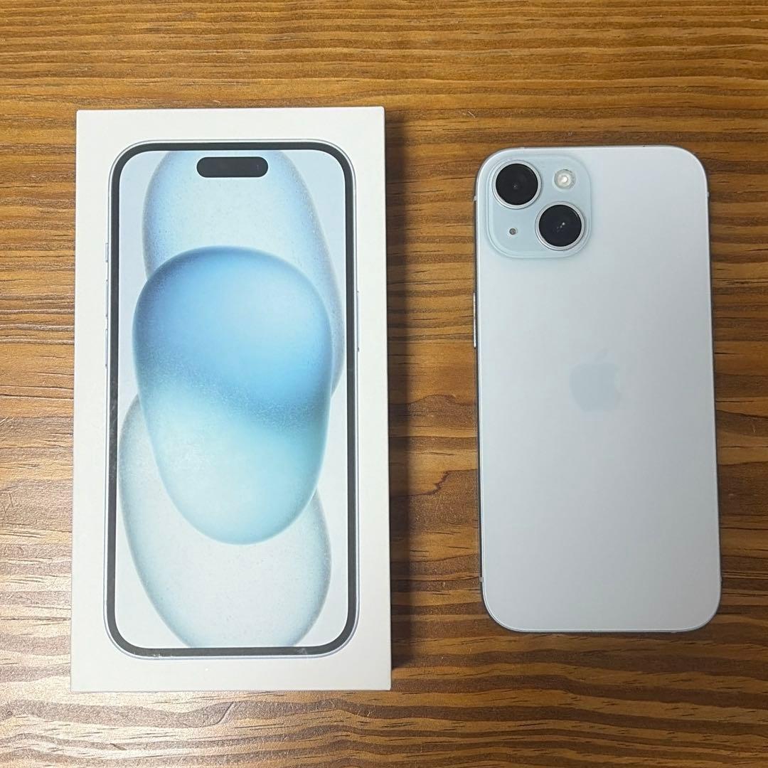 iPhone15 128MB ブルー