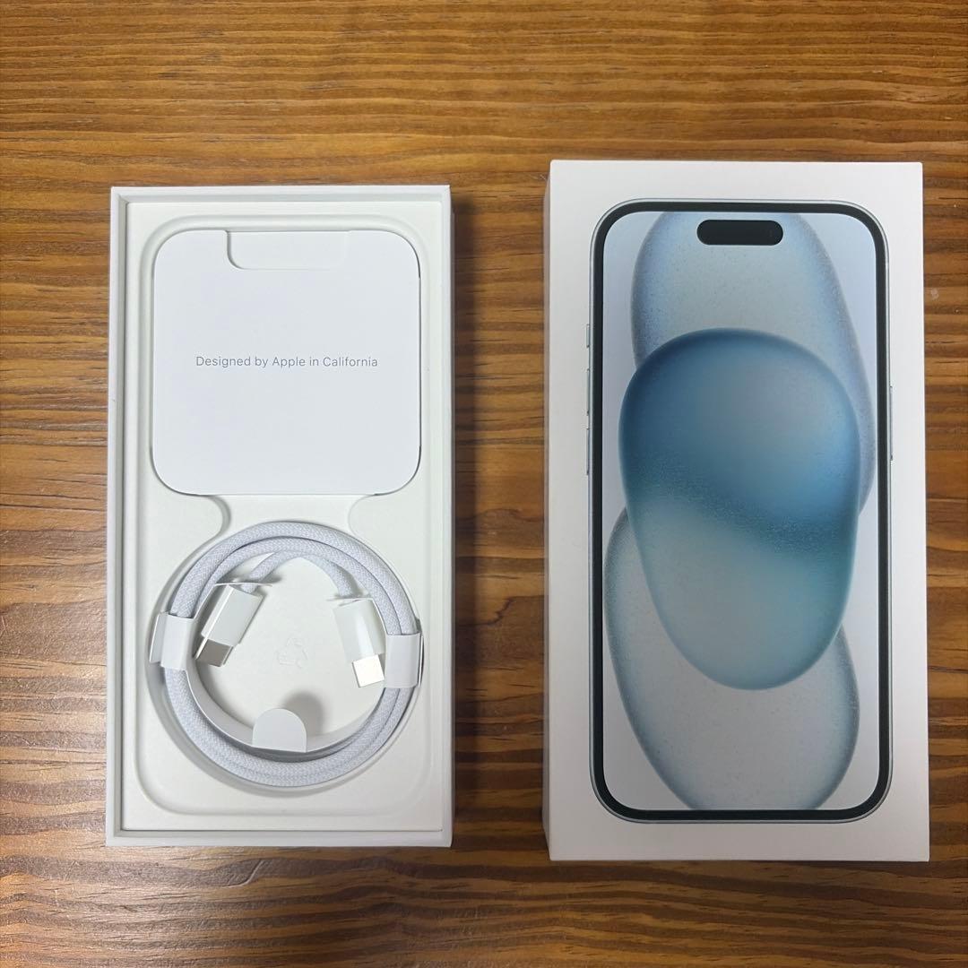 iPhone15 128MB ブルー
