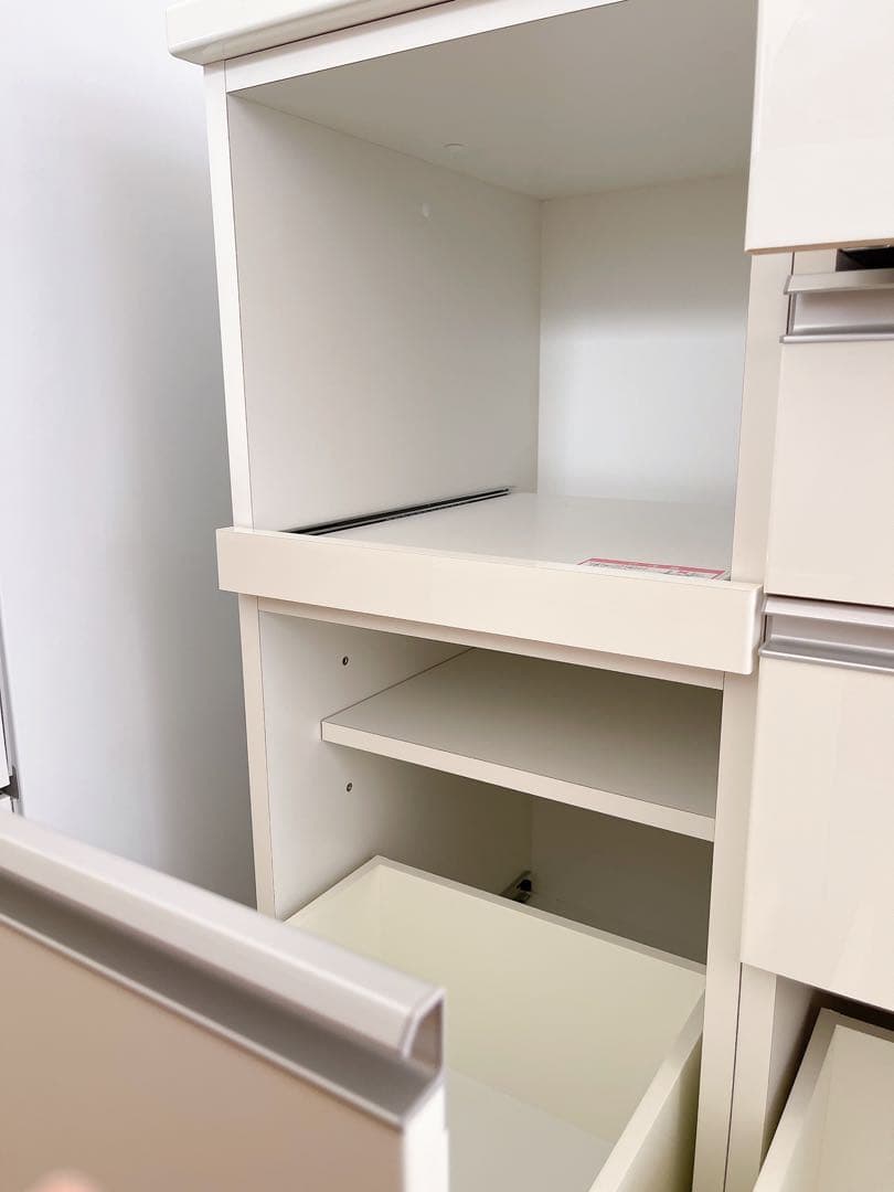 【新品未使用】18万円購入のニトリチェルシー・キッチンカウンター食器棚