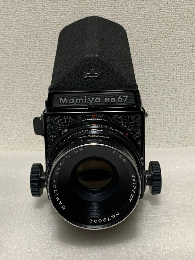 フィルムカメラ Mamiya RB67 SEKOR NB 1:3.8 127mm