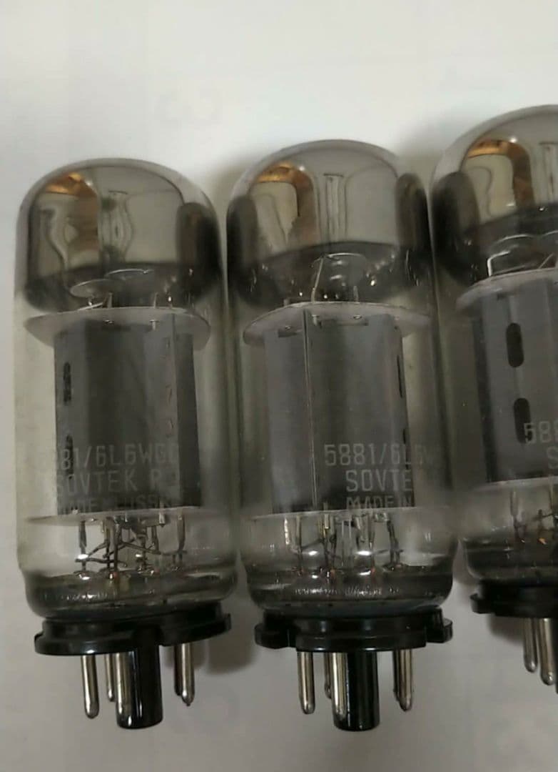 真空管 5881/6L6WGC　出力管　Sovtek製品 4本 [未使用]