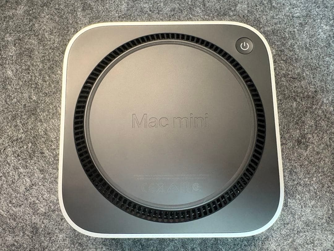 Macデスクトップ Mac mini M4 pro 24GB 512GB