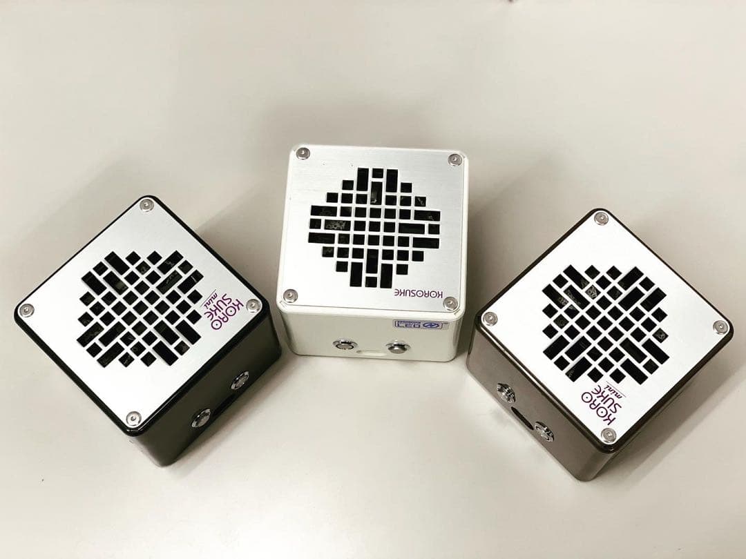 ウィルス分解 KOROSUKEmini黒 空気清浄機 紫外線LED 高密度光触媒