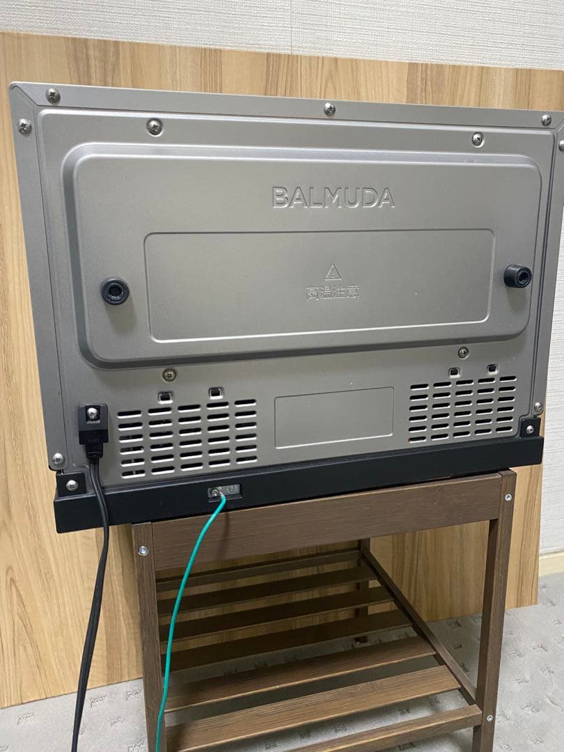 BALMUDA オーブンレンジ シルバー