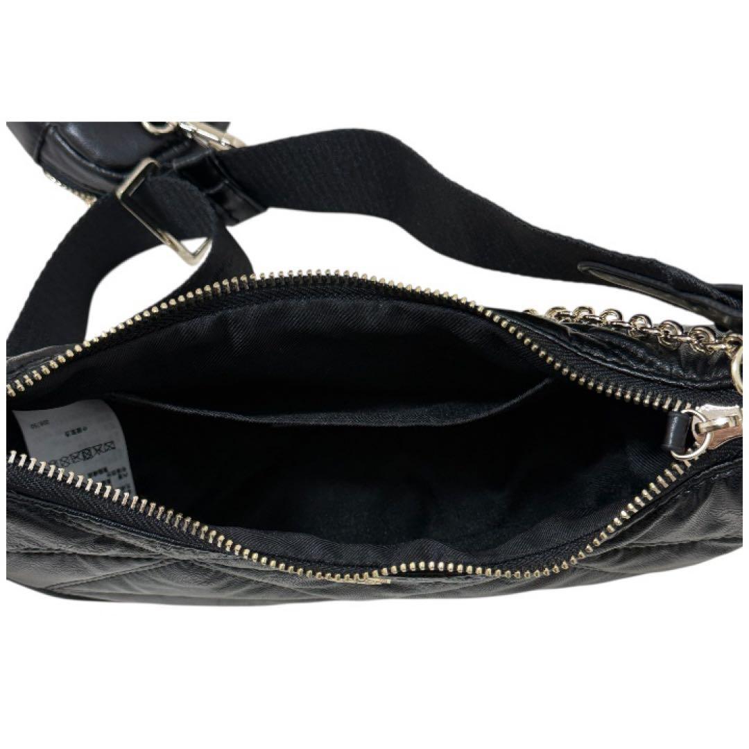 SNIDEL マルチウェイムーンバック　合皮ブラック