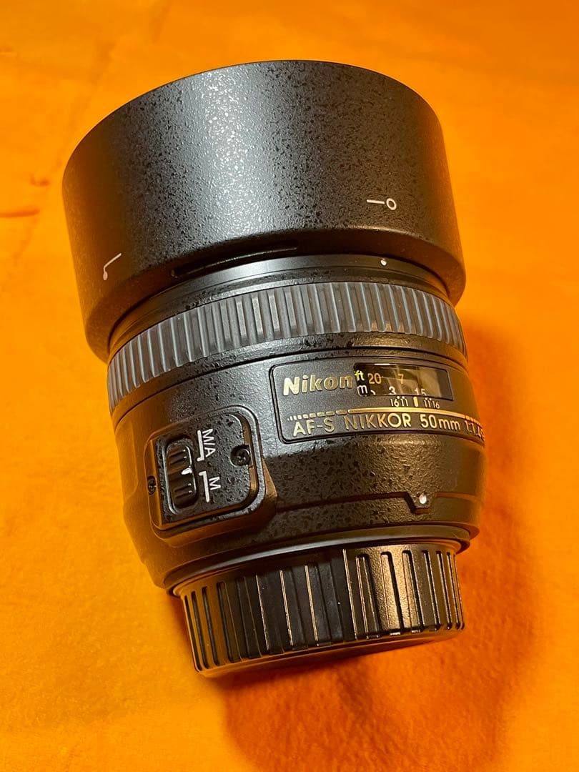 美品　ニコンAFS50㎜f1.4G