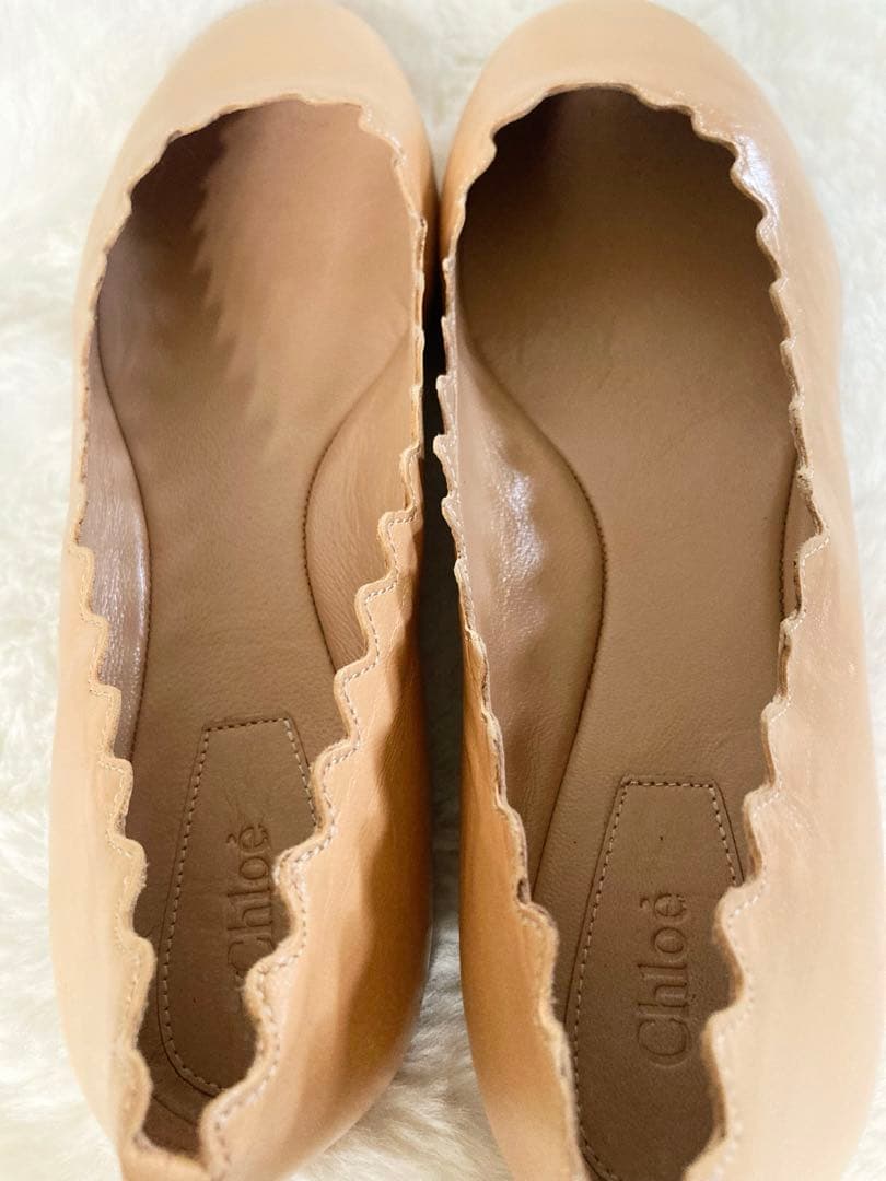 美品 定価89,100円Chloe クロエ フラットシューズ