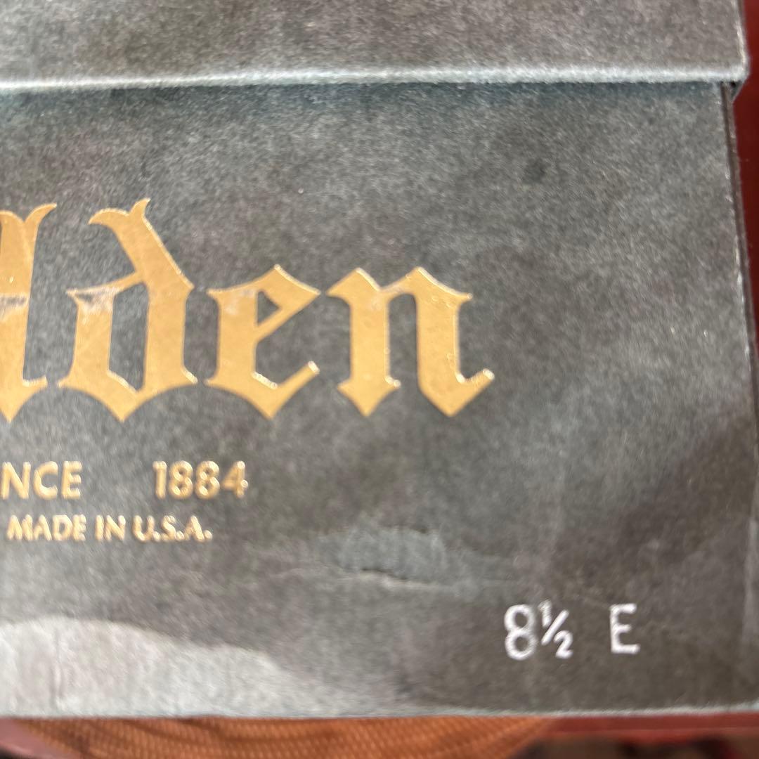 Alden bPr ダークブラウン ビジネスシューズ