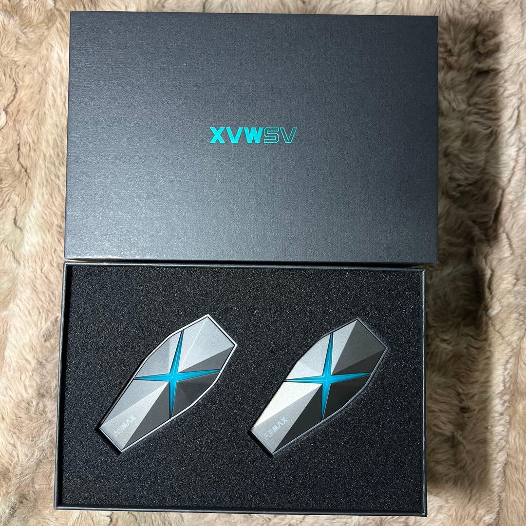 ASMAX F1 バイク用インカム 日本語音声制御　IP67防水 2台セット