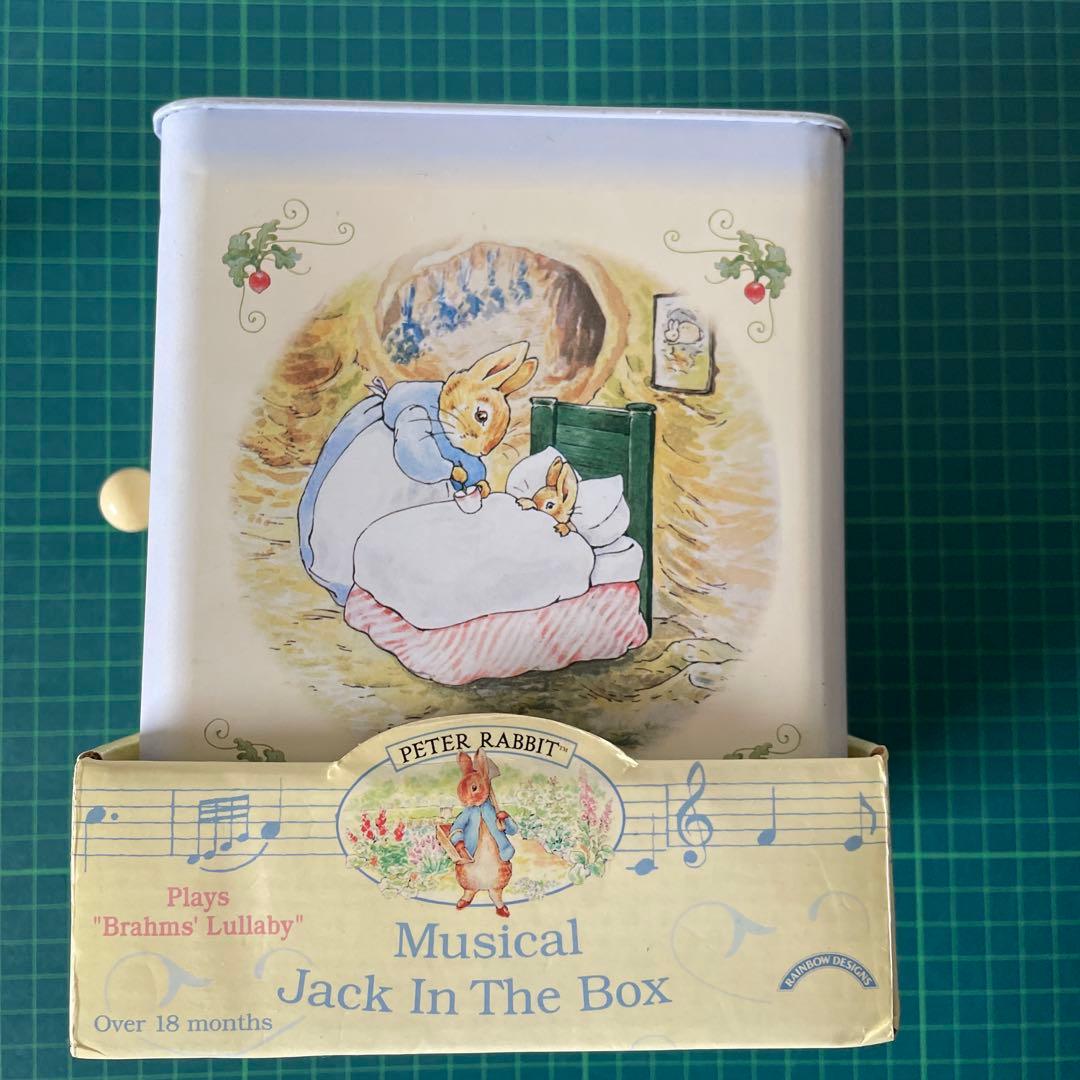 ピーターラビット Musical Jack In The Box オルゴール