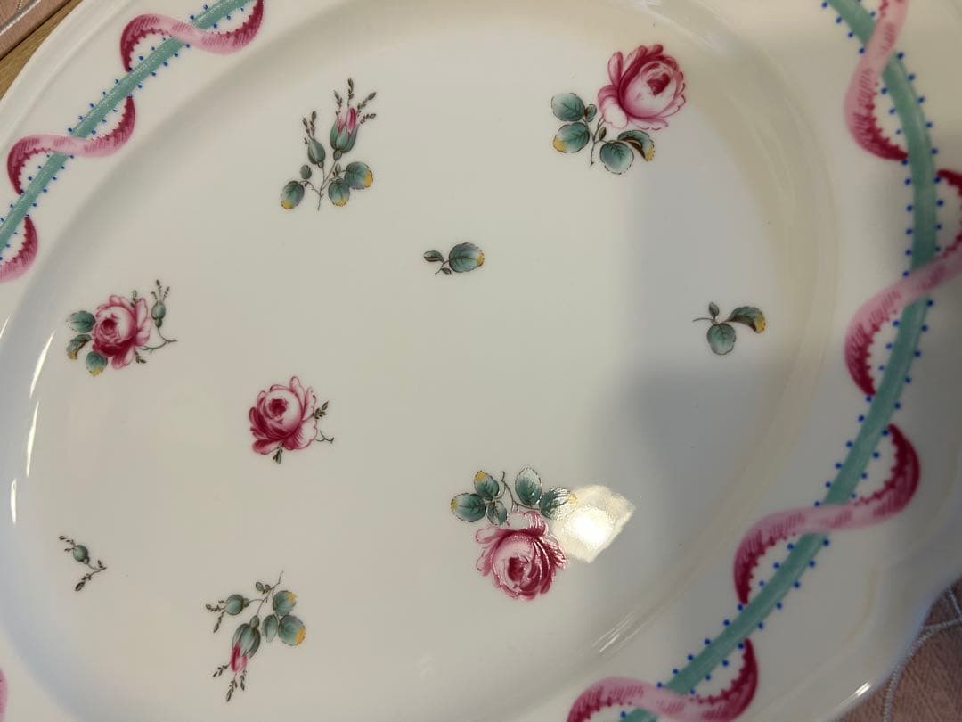 ★新品未使用★リチャードジノリ★ヴィラ　アドリアーナ★オーバルプレート